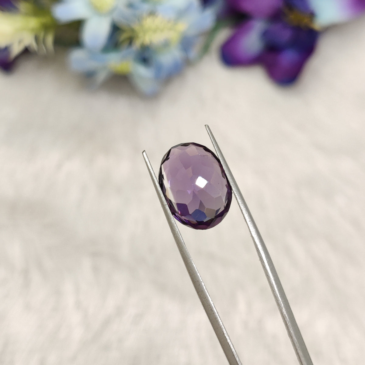 Natural Amethyst (Jamunia) | AME 290 | 6 Carat | Certified