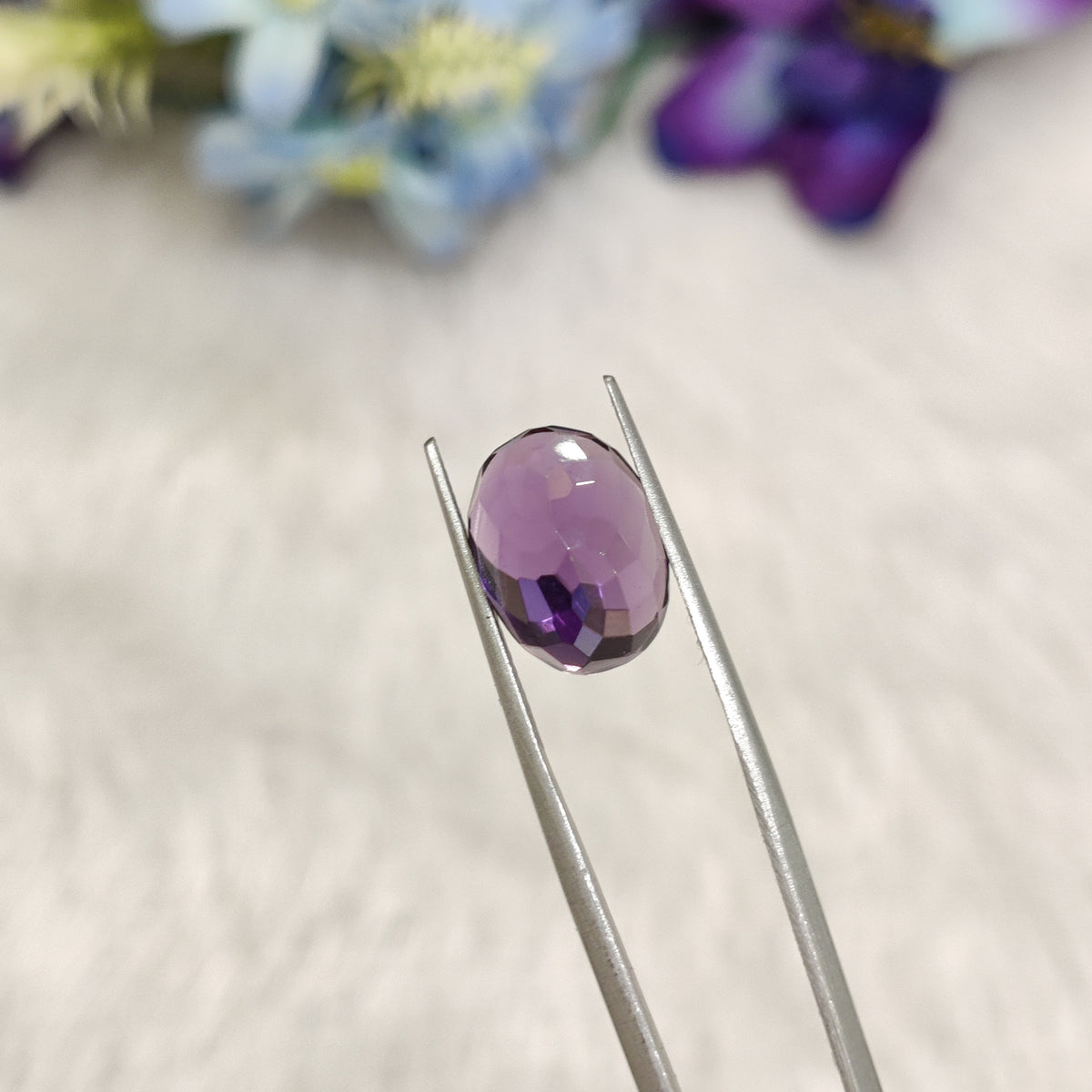 Natural Amethyst (Jamunia) | AME 292 | 6.13 Carat | Certified