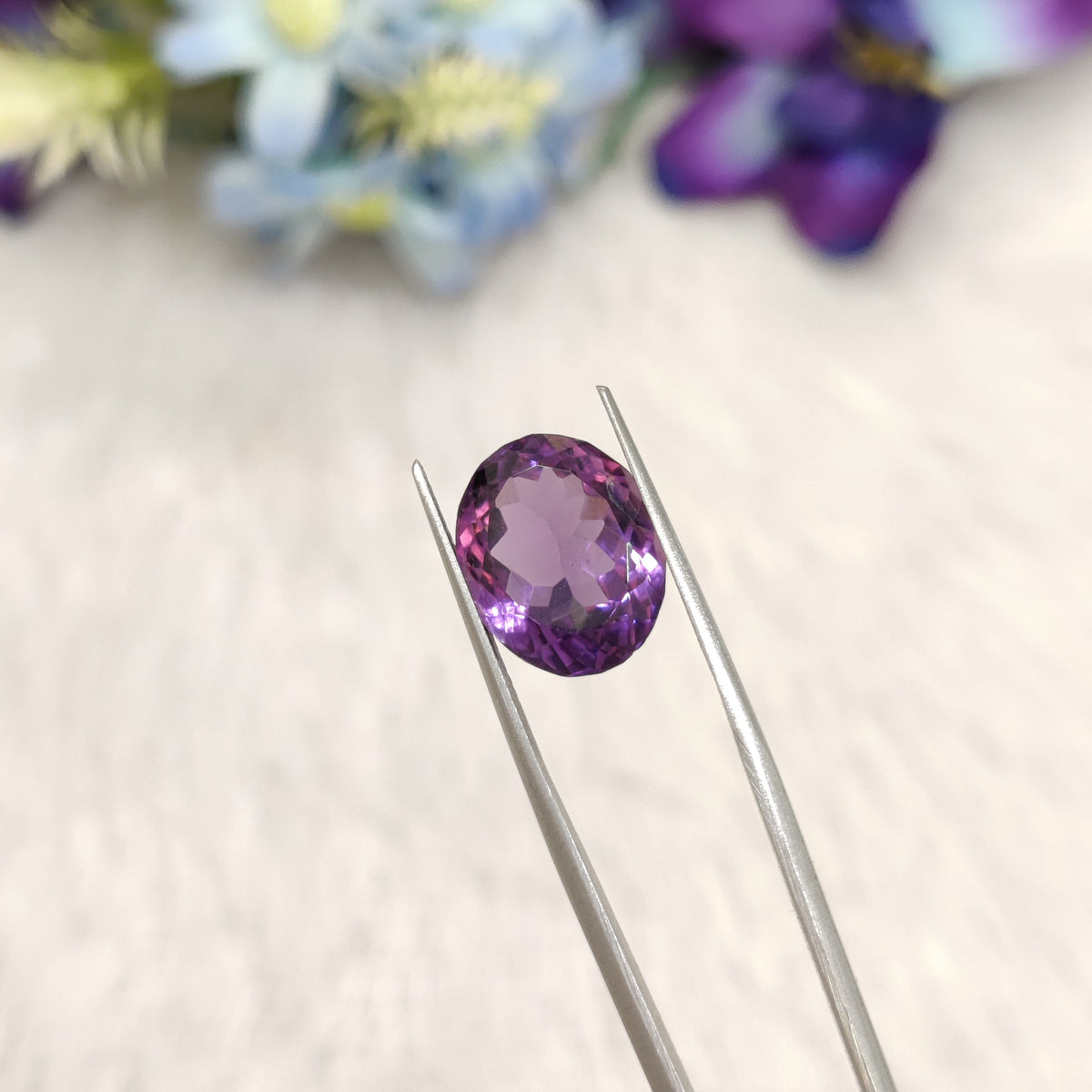 Natural Amethyst (Jamunia) | AME 304 | 7.51 Carat | Certified