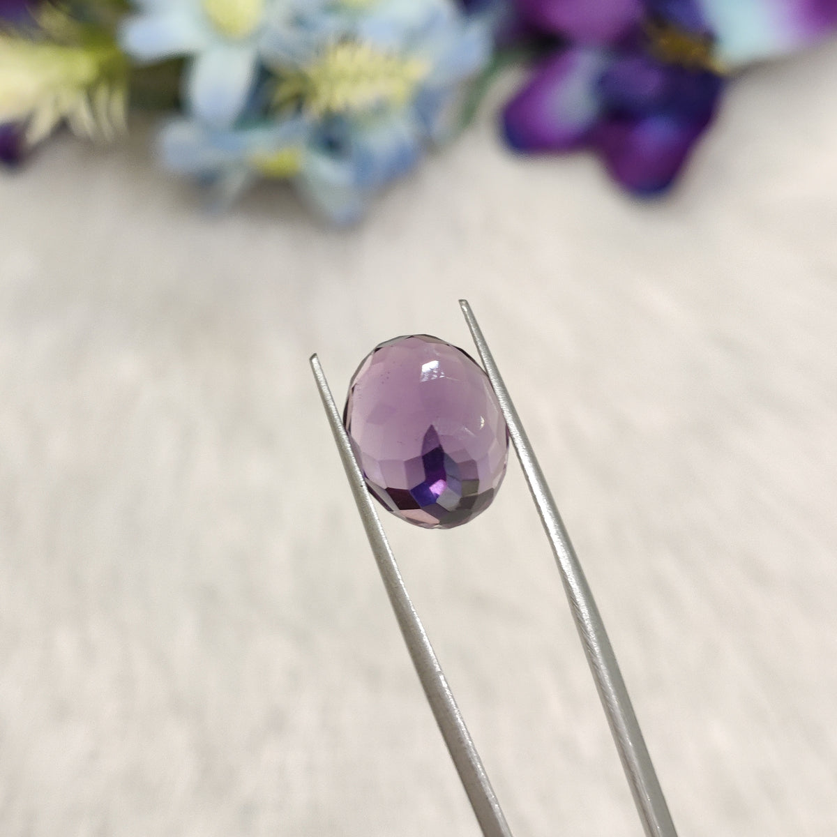 Natural Amethyst (Jamunia) | AME 304 | 7.51 Carat | Certified