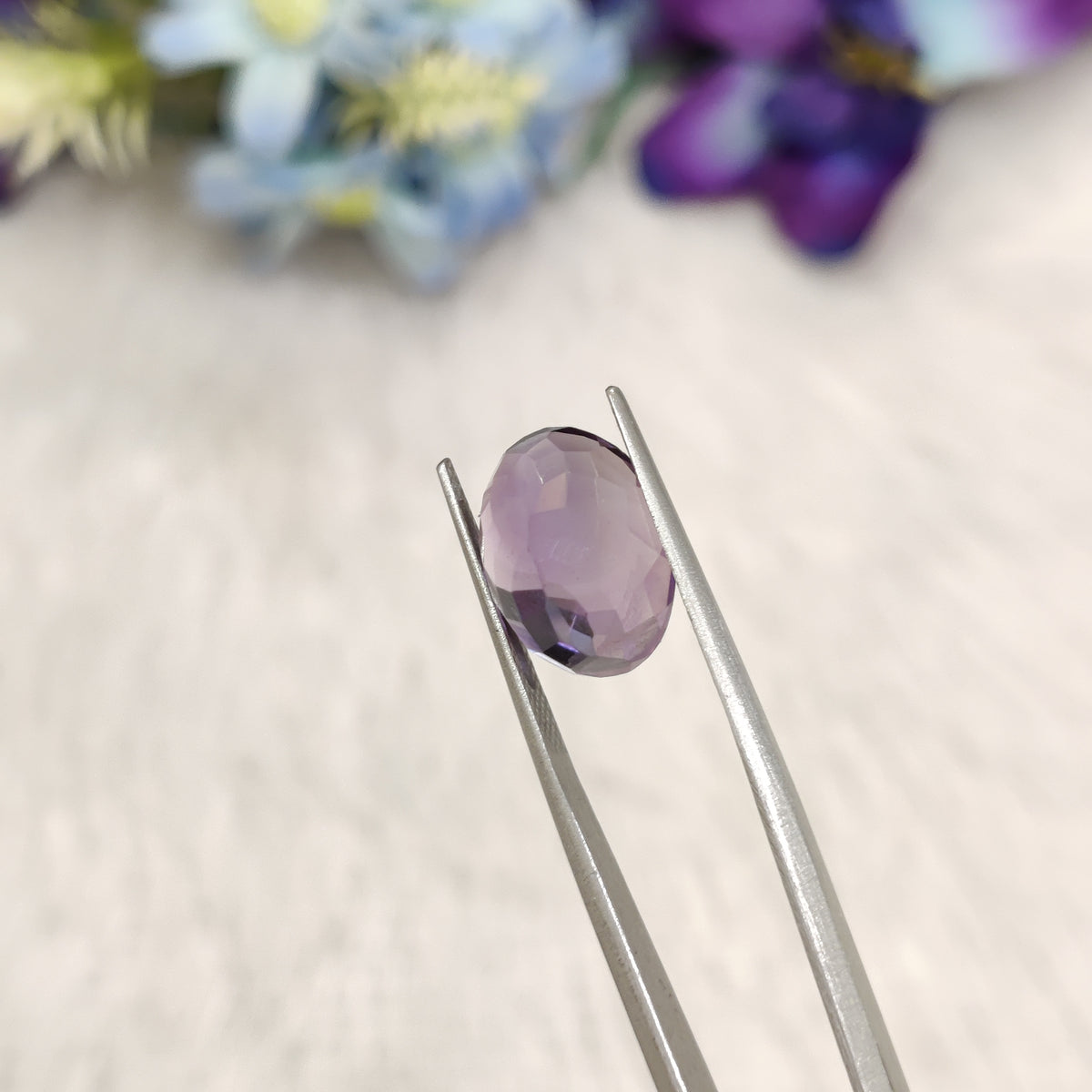 Natural Amethyst (Jamunia) | AME 308 | 6.86 Carat | Certified
