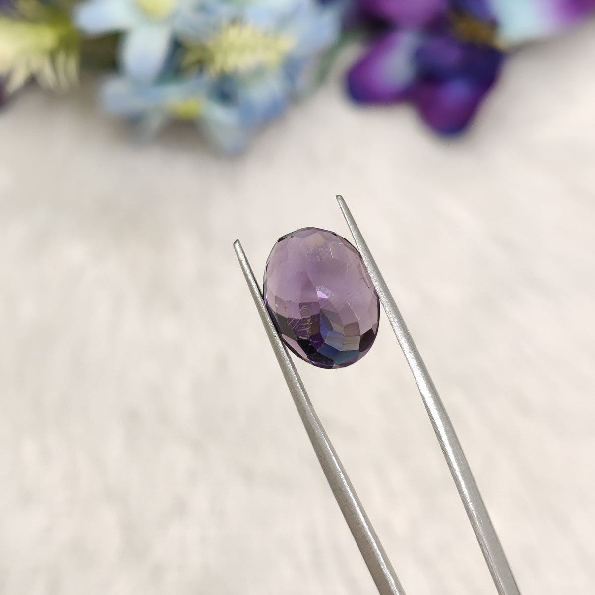 Natural Amethyst (Jamunia) | AME 309 | 6.71 Carat | Certified