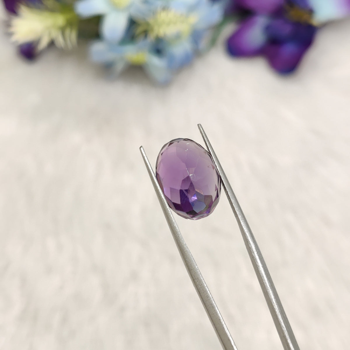 Natural Amethyst (Jamunia) | AME 313 | 7.34 Carat | Certified