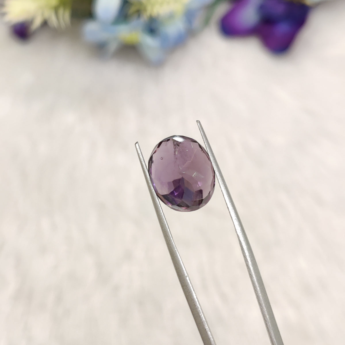 Natural Amethyst (Jamunia) | AME 327 | 6.26 Carat | Certified
