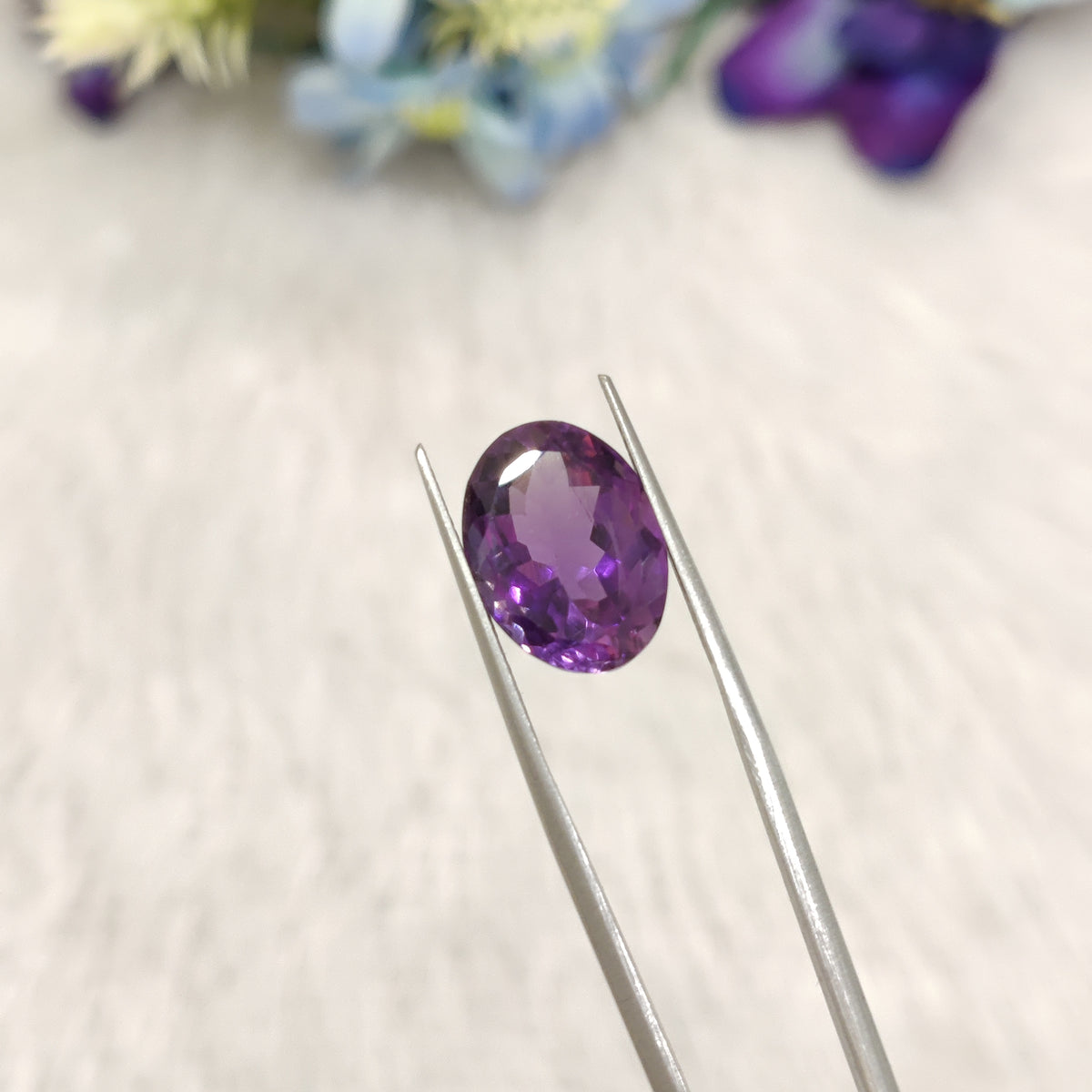 Natural Amethyst (Jamunia) | AME 331 | 7.3 Carat | Certified