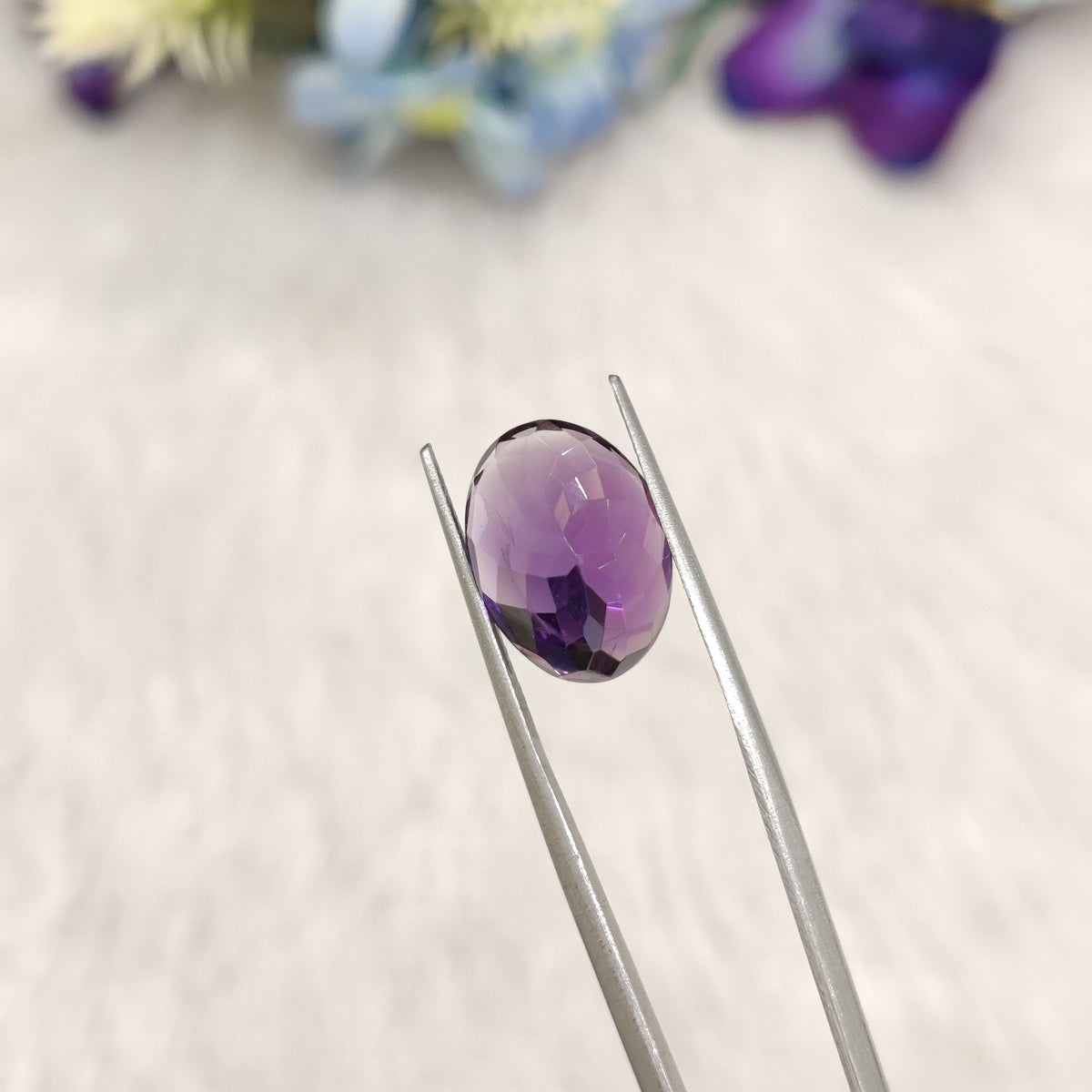 Natural Amethyst (Jamunia) | AME 331 | 7.3 Carat | Certified