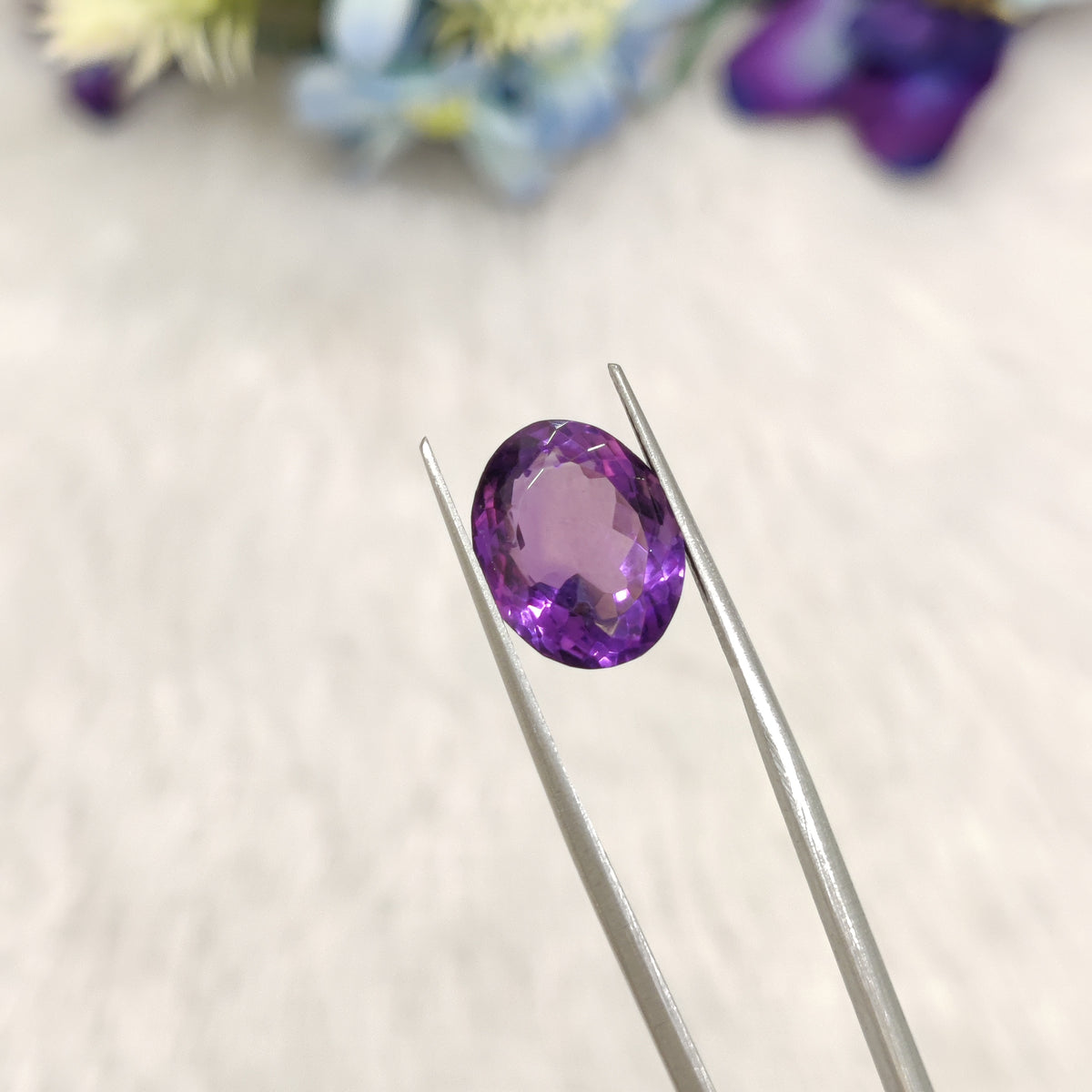 Natural Amethyst (Jamunia) | AME 334 | 7 Carat | Certified