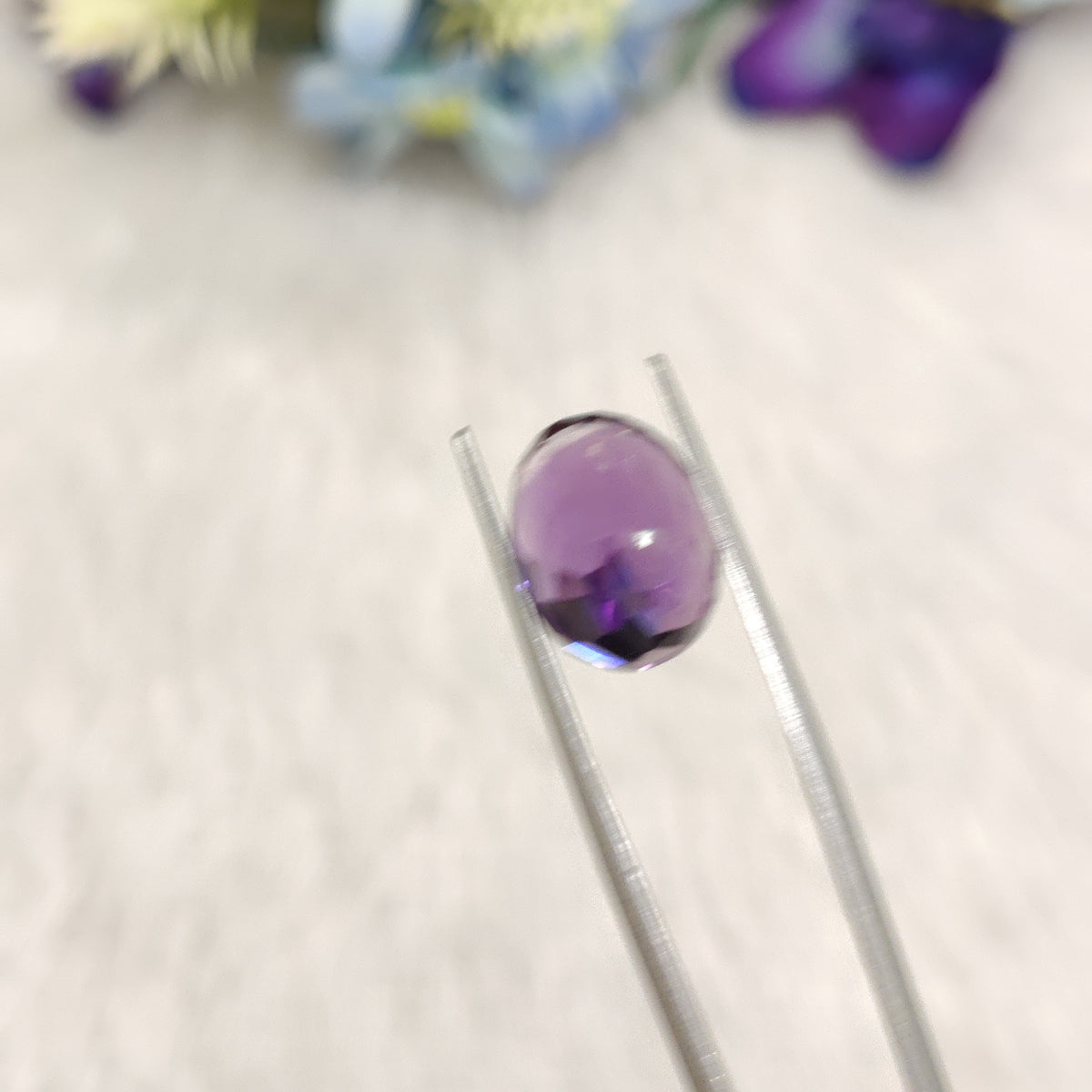 Natural Amethyst (Jamunia) | AME 334 | 7 Carat | Certified