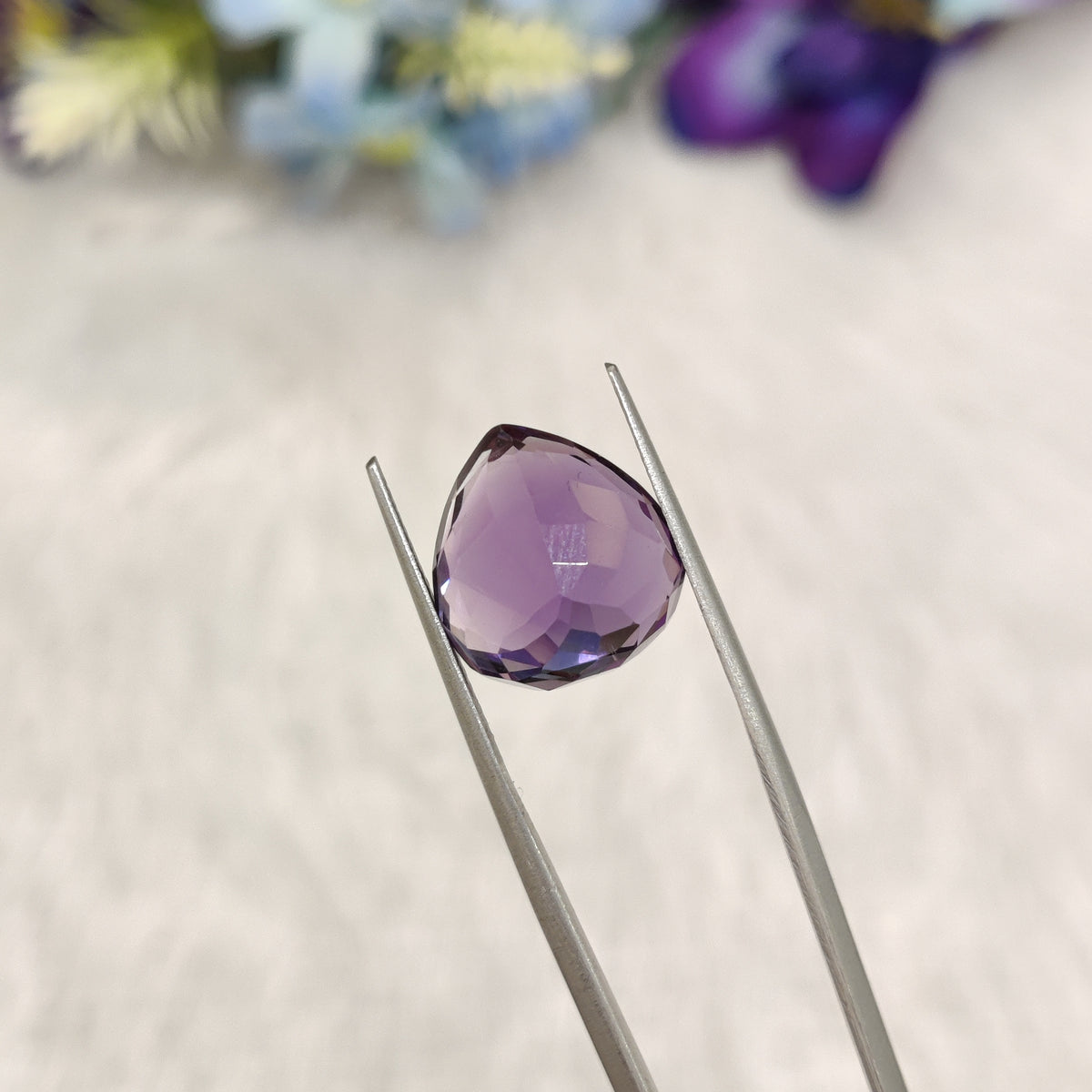 Natural Amethyst (Jamunia) | AME 342 | 7.93 Carat | Certified