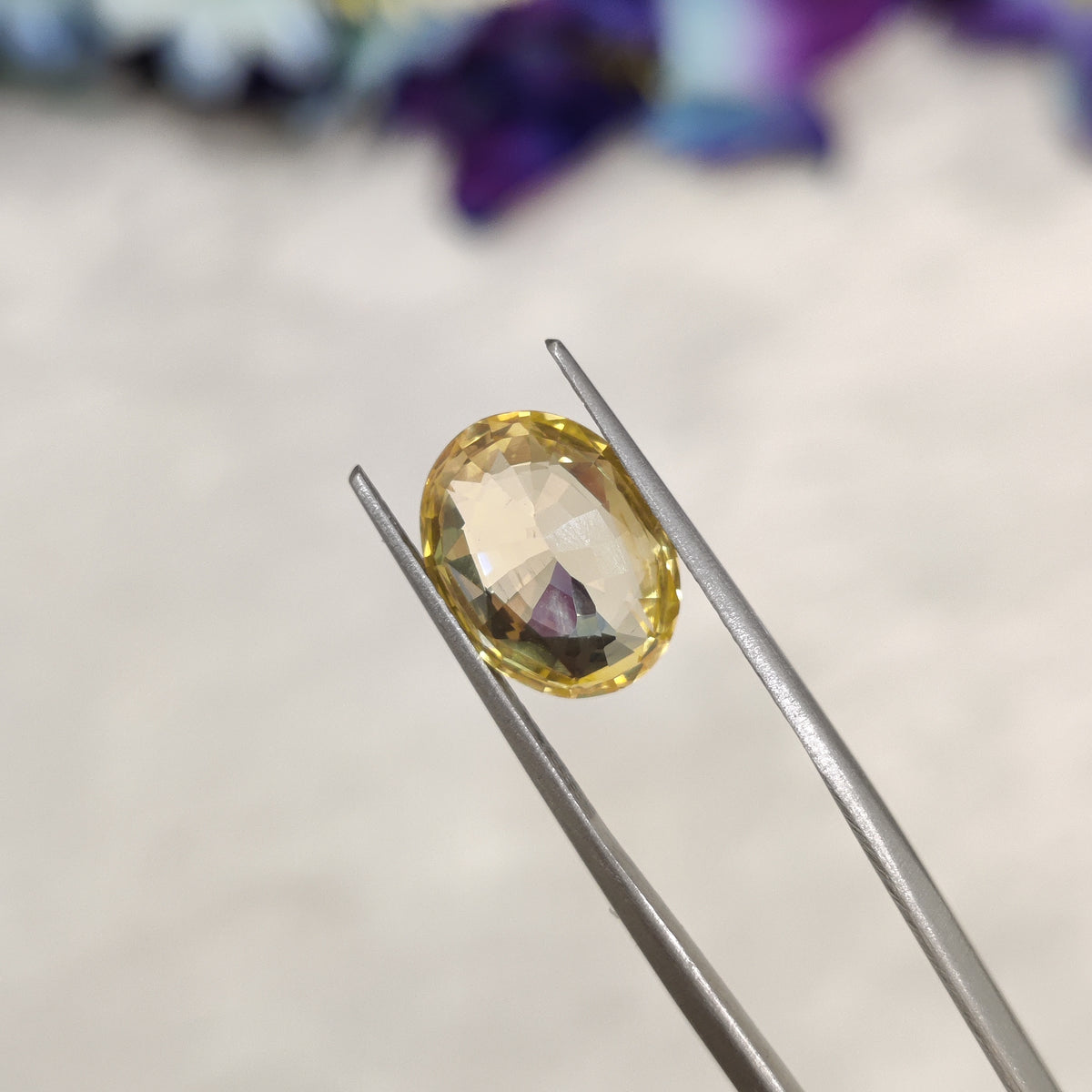 Natural Yellow Sapphire (Pukhraj) | YS 301 | 5.32 Carat | Certified