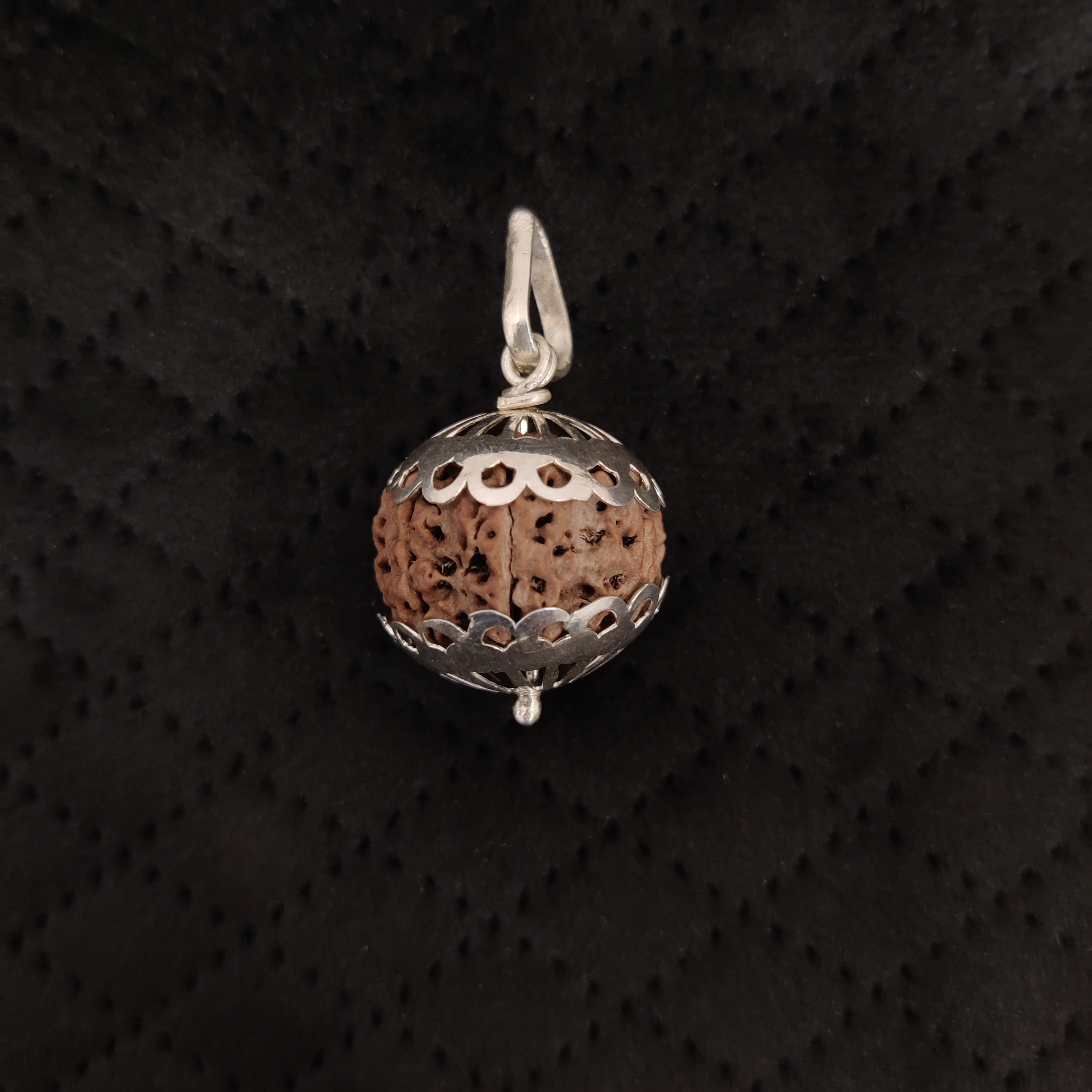 Natural 7 Mukhi Rudraksha Pendant | RP7M2