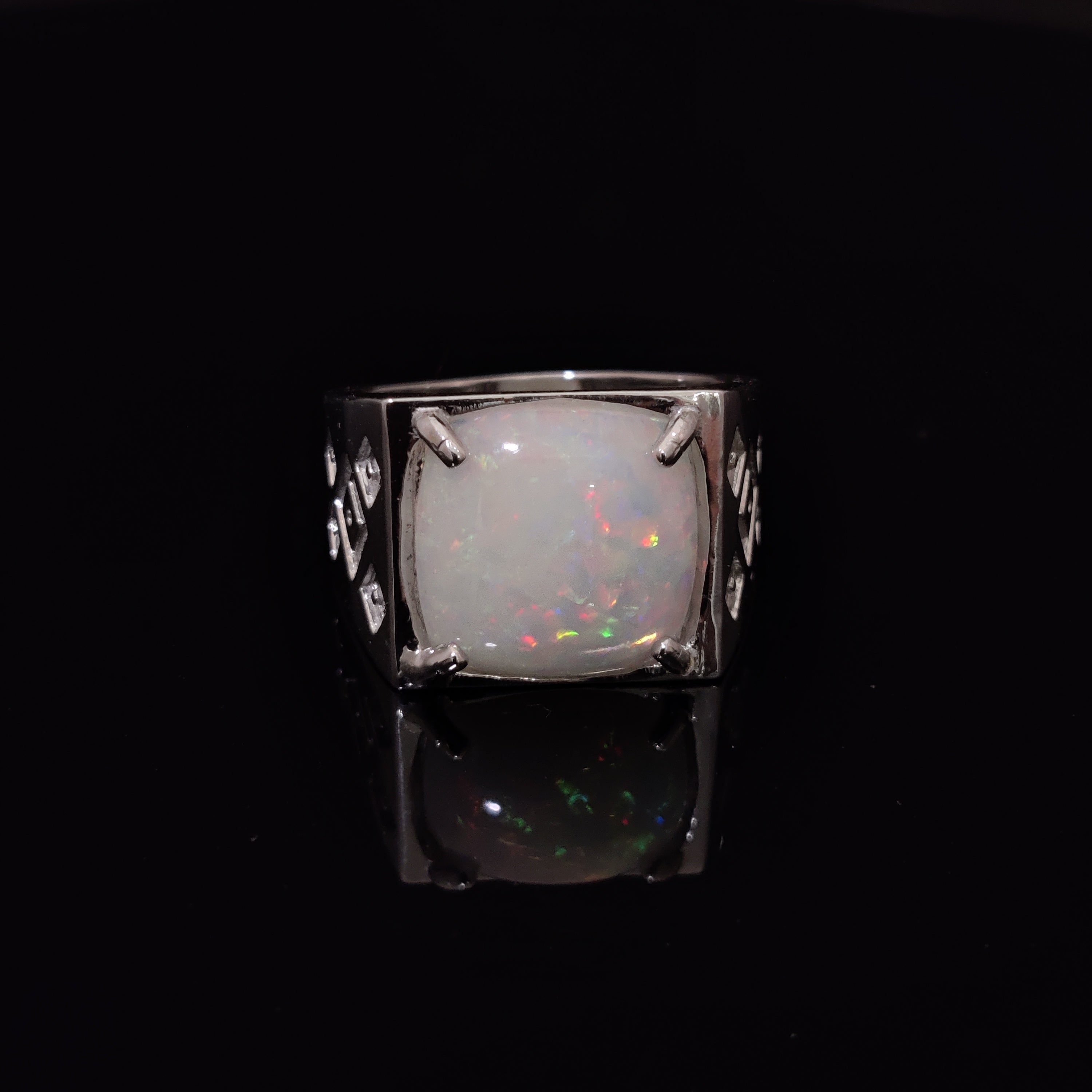 Natural Opal Ring