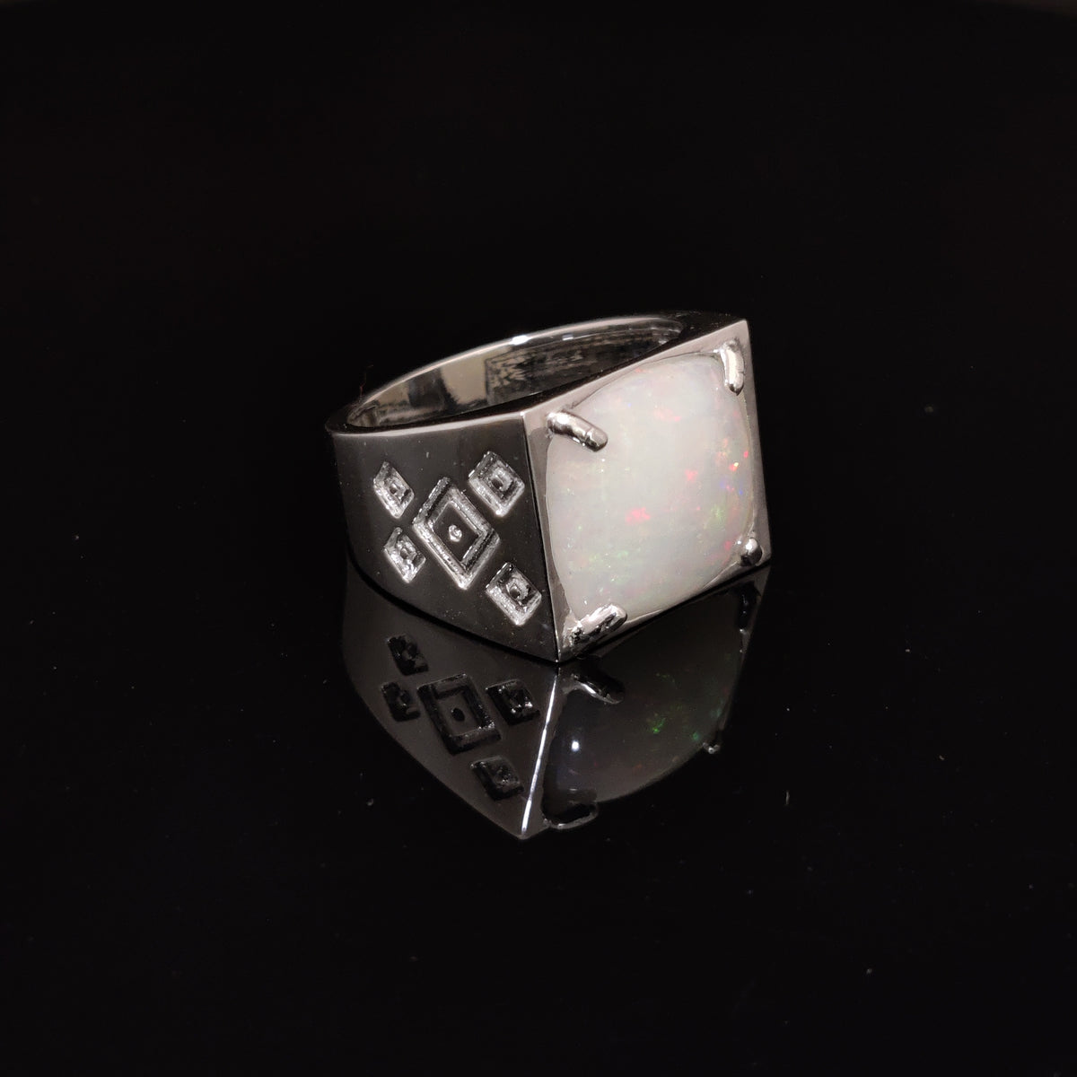 Natural Opal Ring