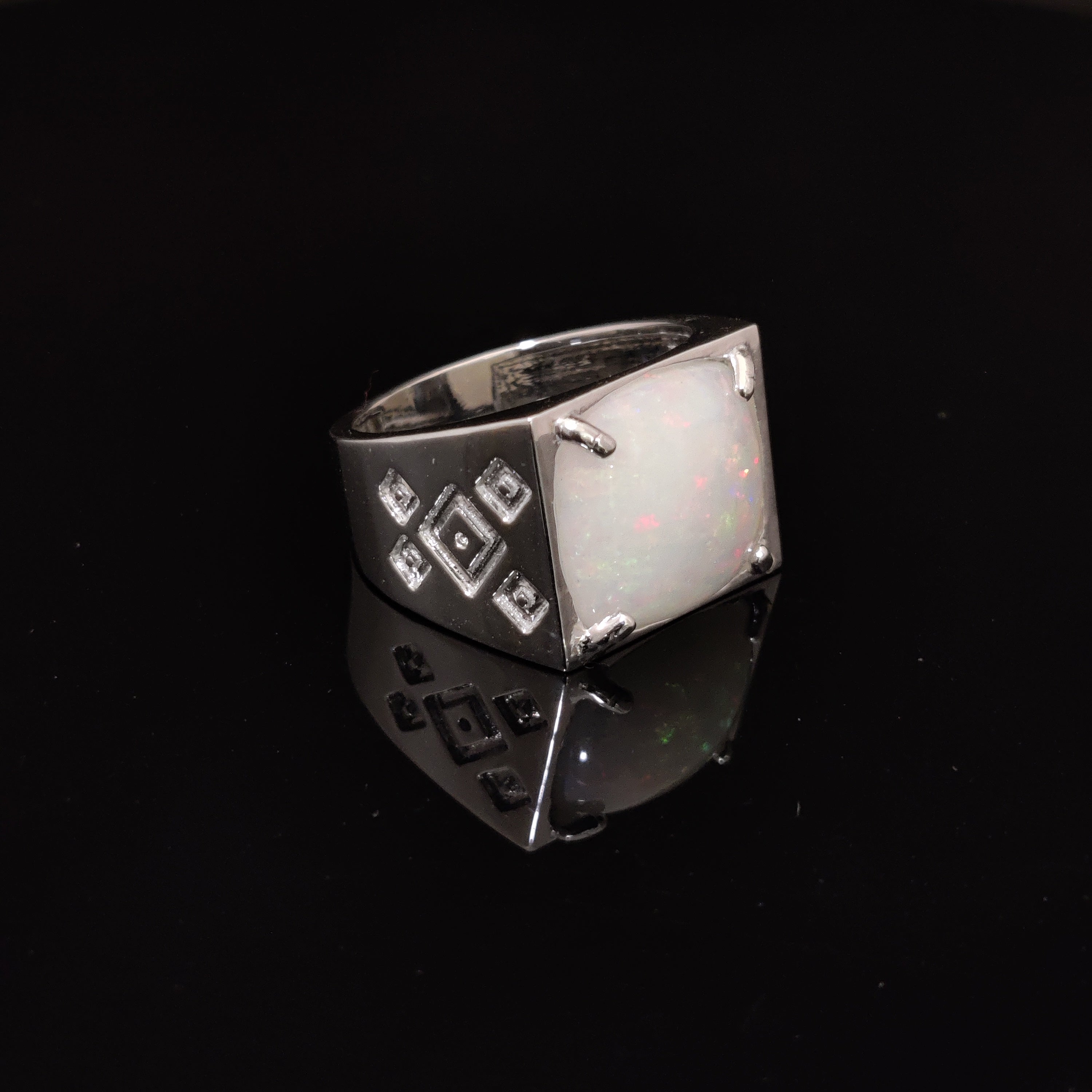 Natural Opal Ring