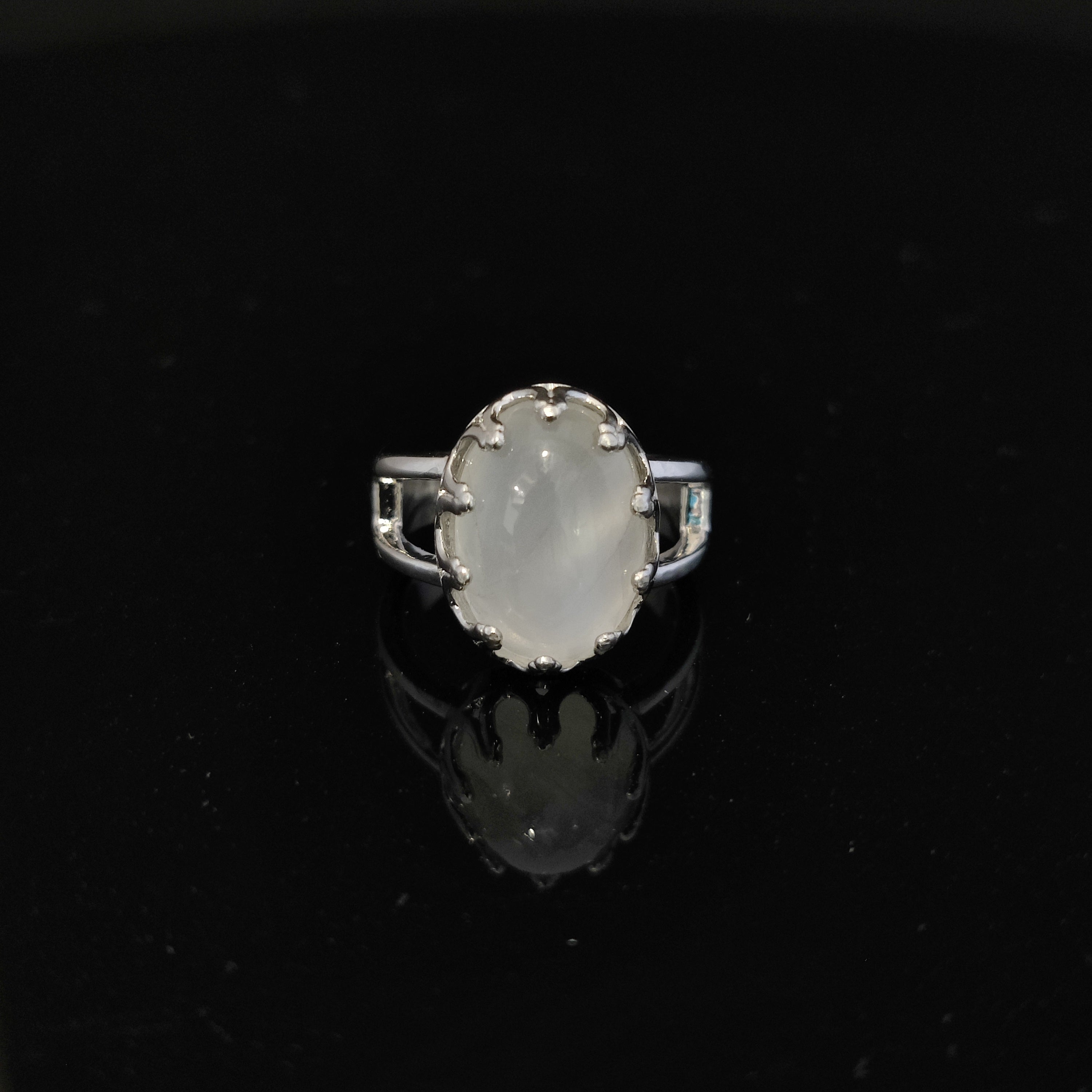 Natural  Blue Moonstone Ring