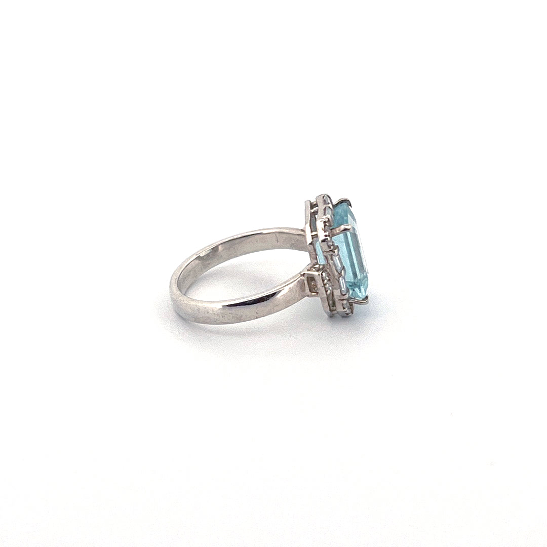 Aquamarine Ring BGJR-6