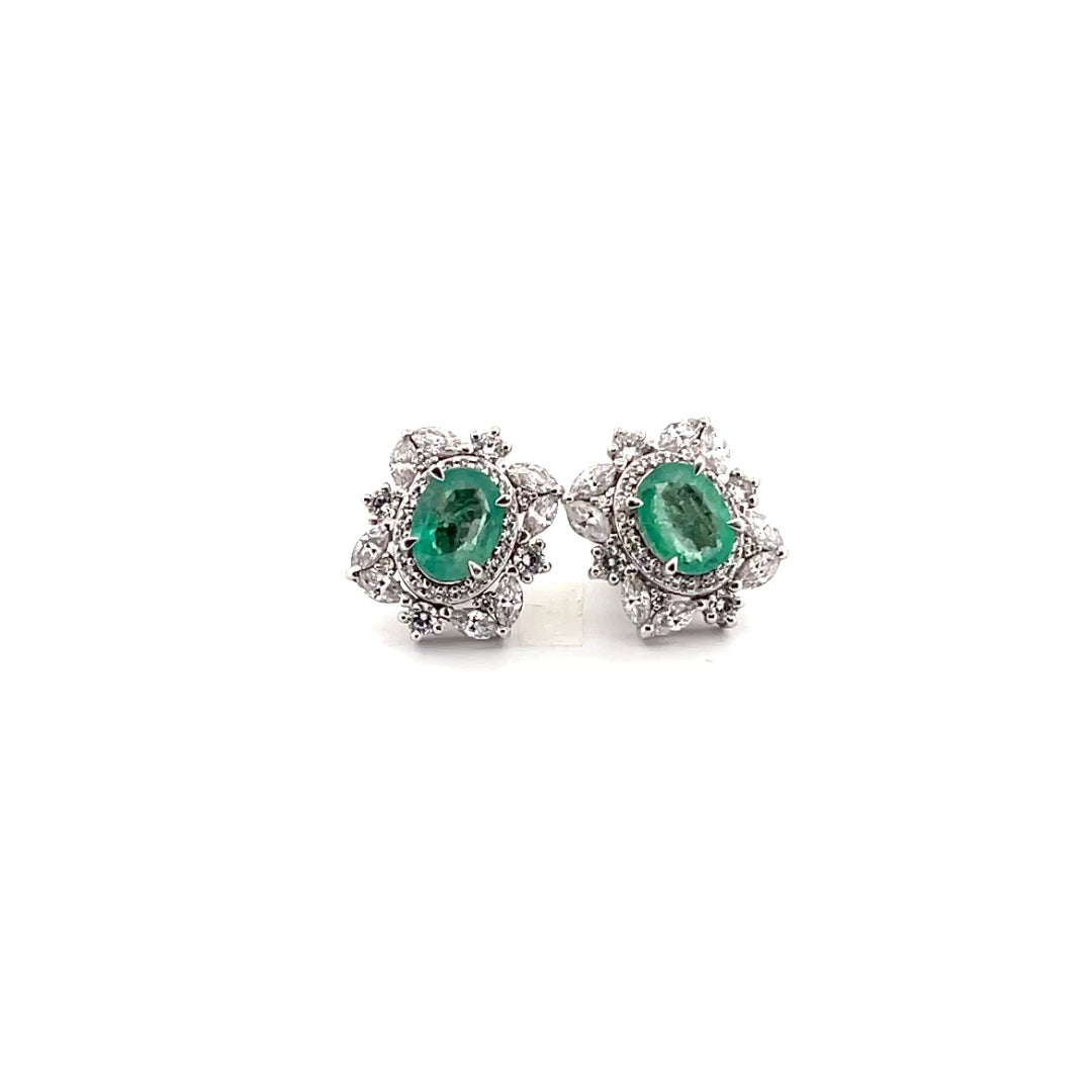 Emerald Earring BGJER-18