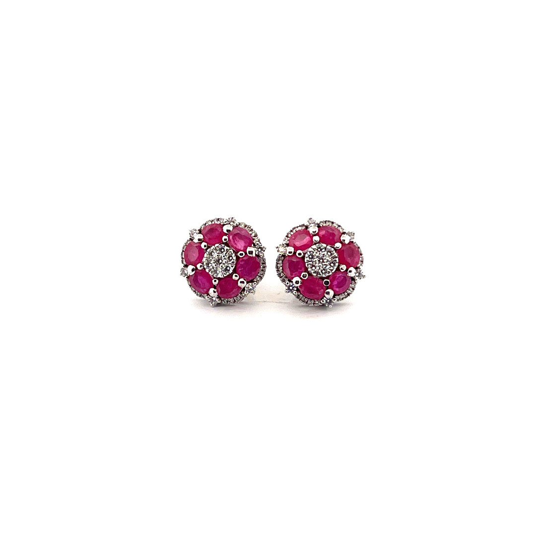 Ruby Earring BGJER-15
