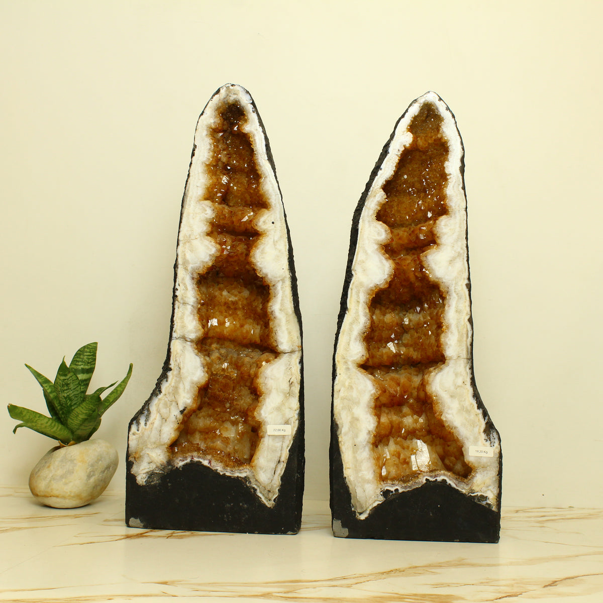 Citrine Geode (Twin Pair) 41.20 kg