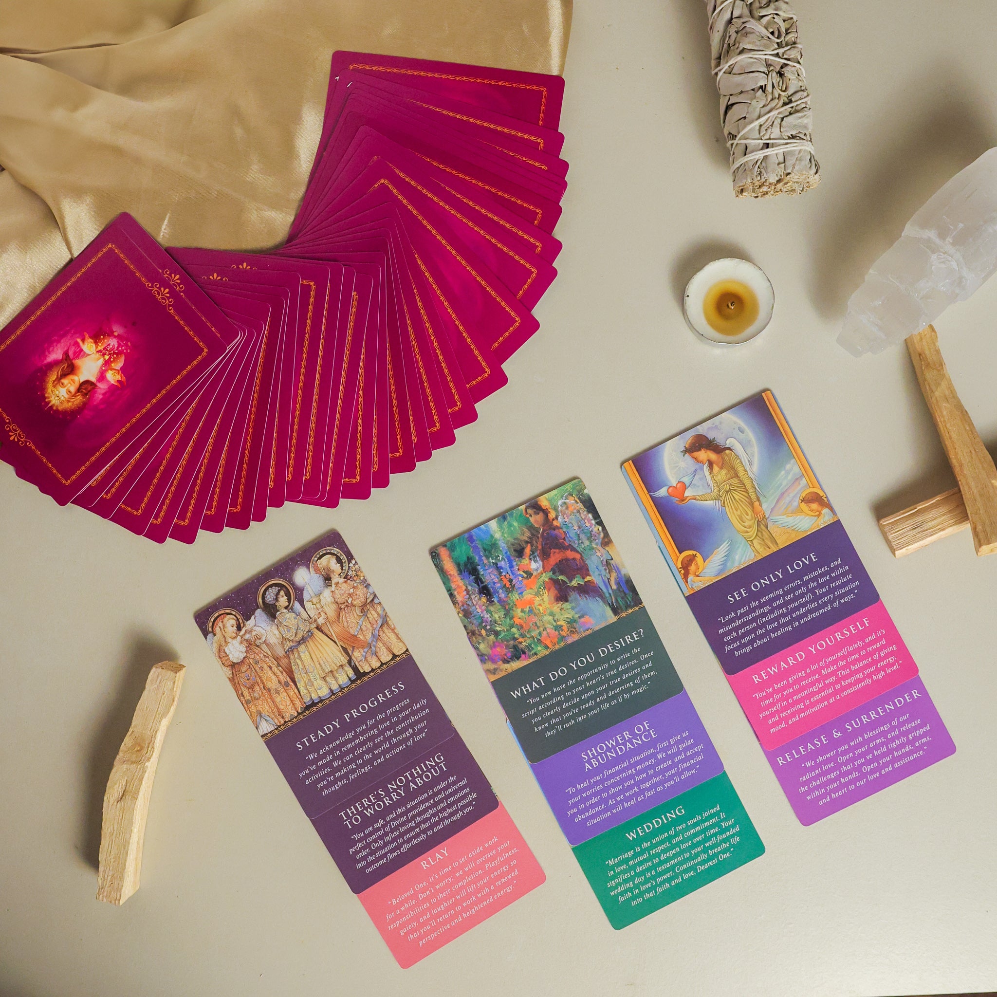DAILY GUIDANCE FROM YOUR ANGLES  TAROT CARD