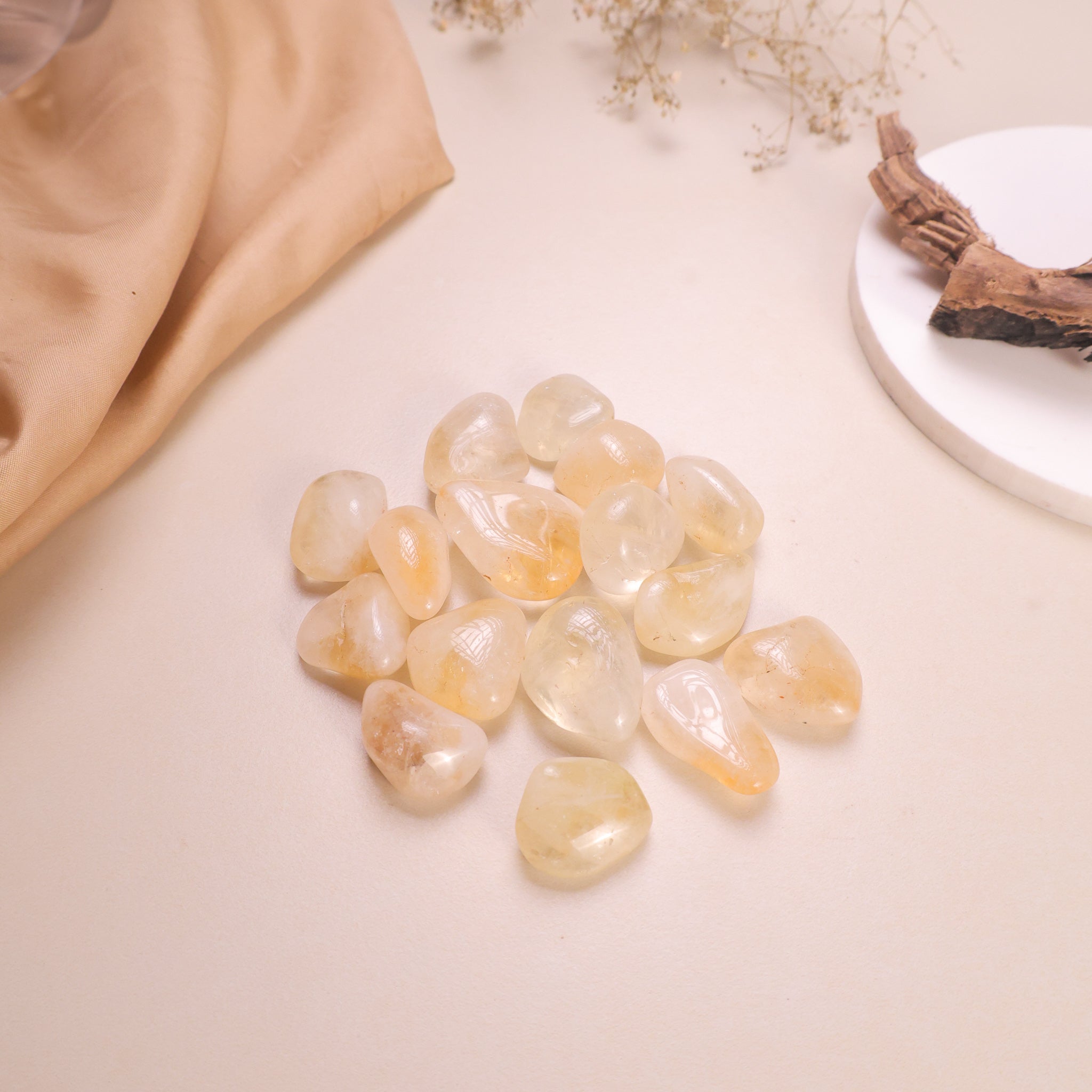 NATURAL CITRINE TUMBLES