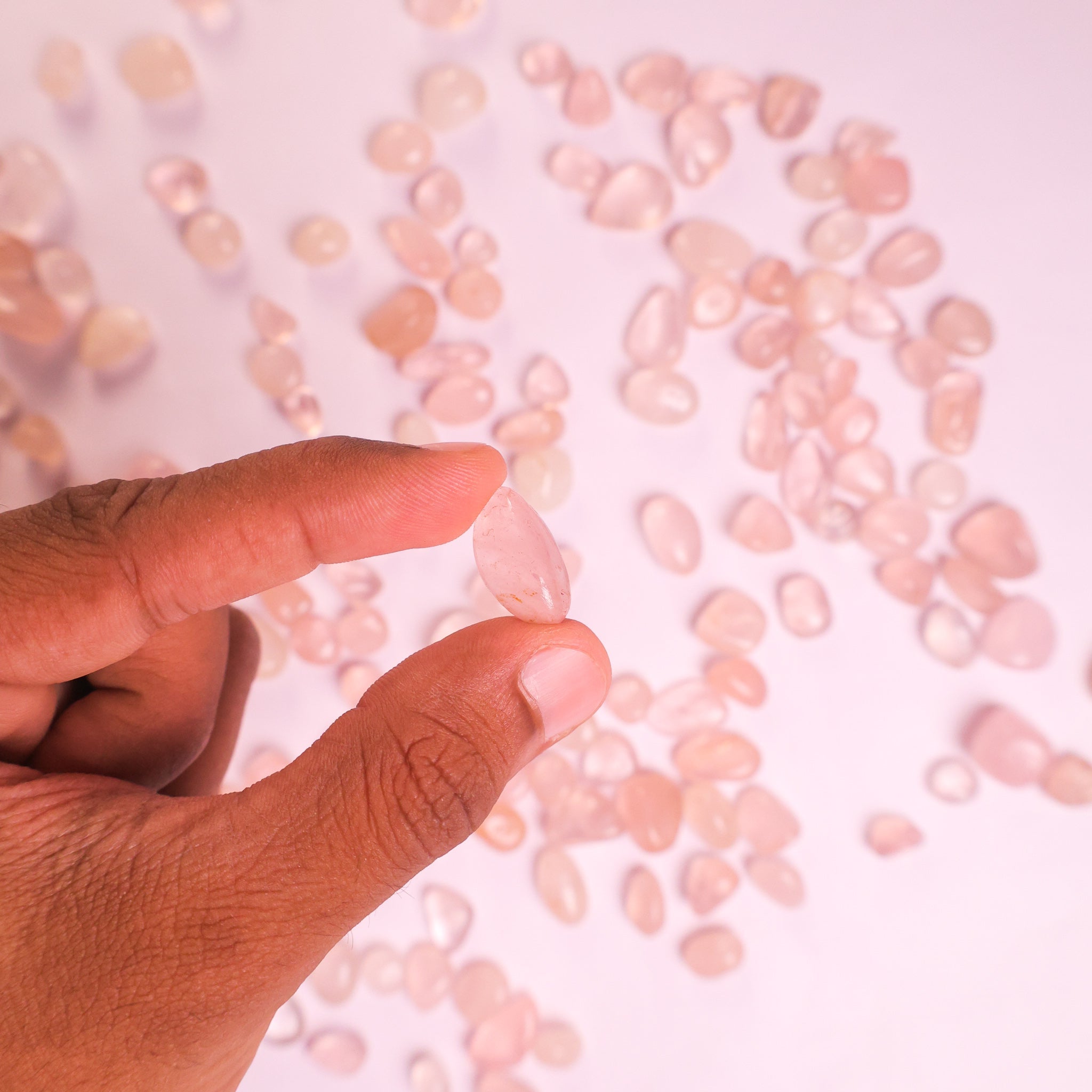 NATURAL ROSE QUARTZ TUMBLE
