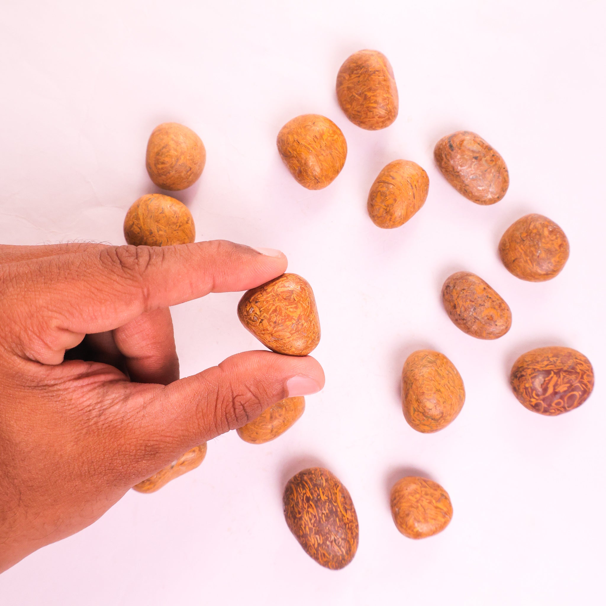 NATURAL MARIYAM JASPER TUMBLE