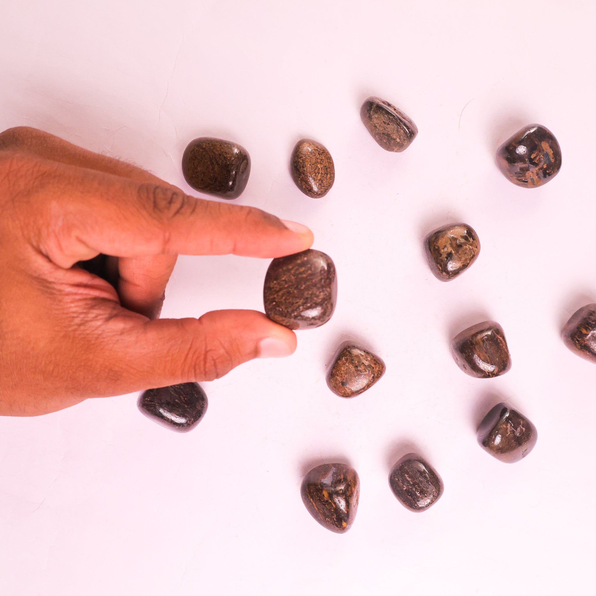 NATURAL BRONZITE TUMBLE