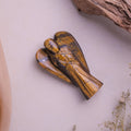 Natural Tiger Eye Angel 2 Inch