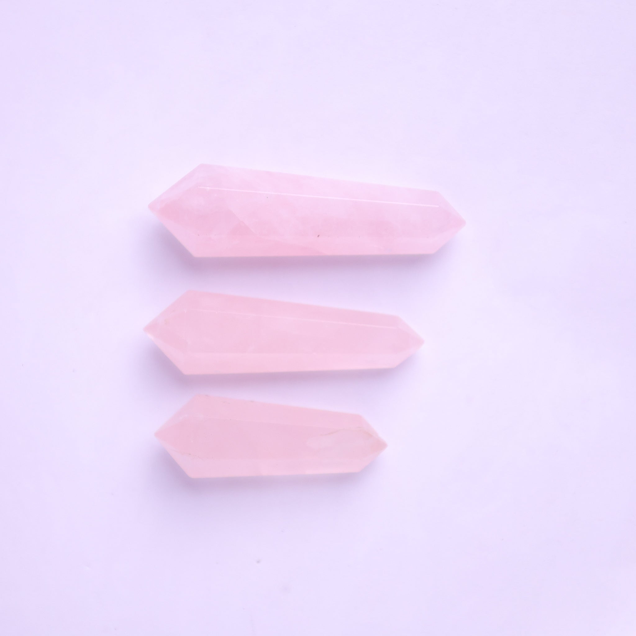 Natural Rose Quartz Pencil