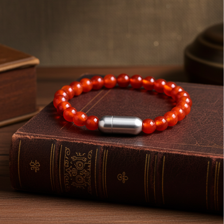 NATURAL CARNELIAN BRACELET