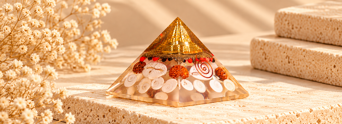Natural Crystal Pyramids — Sacred Energy & Vastu Power for Home & Office