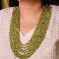 Natural Peridot Mala