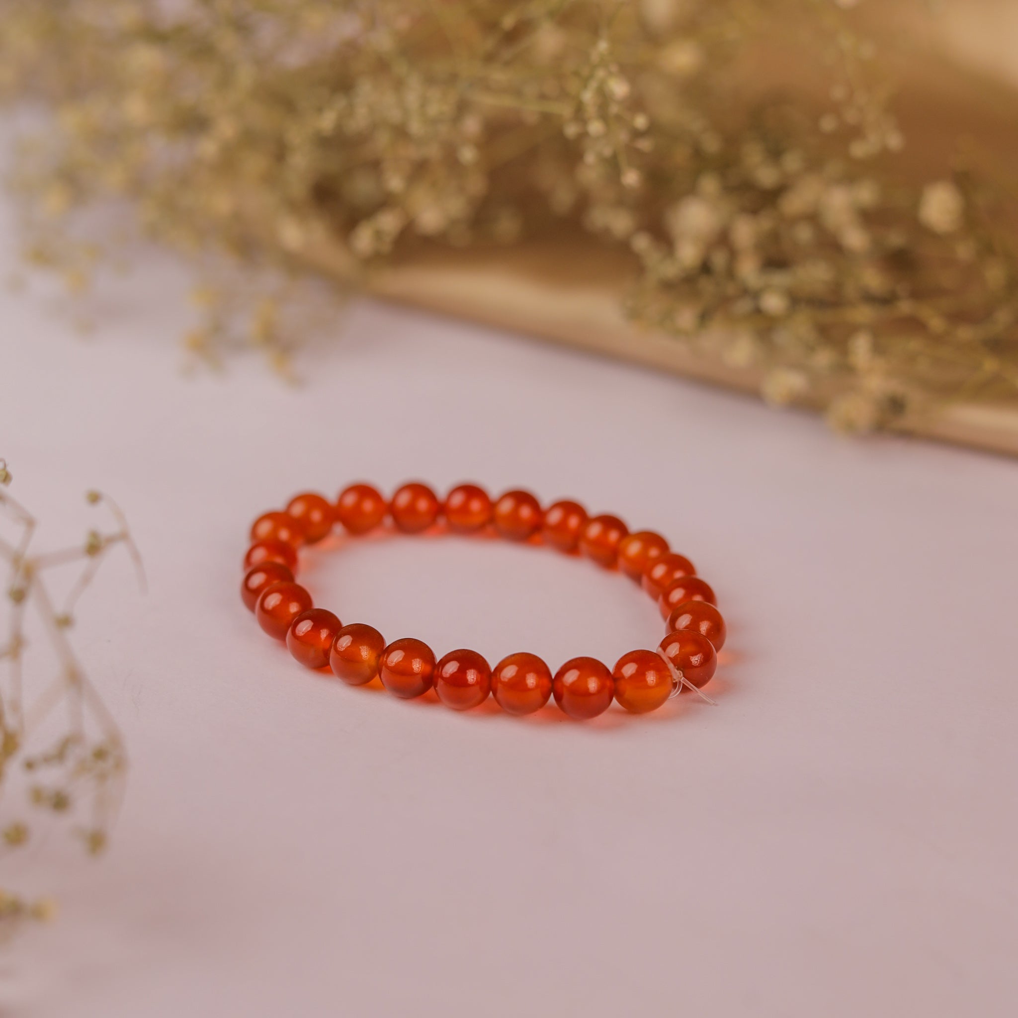 NATURAL CARNELIAN BRACELET