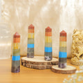 NATURAL 7- CHAKRA  WAND