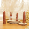 NATURAL RED JASPER WAND