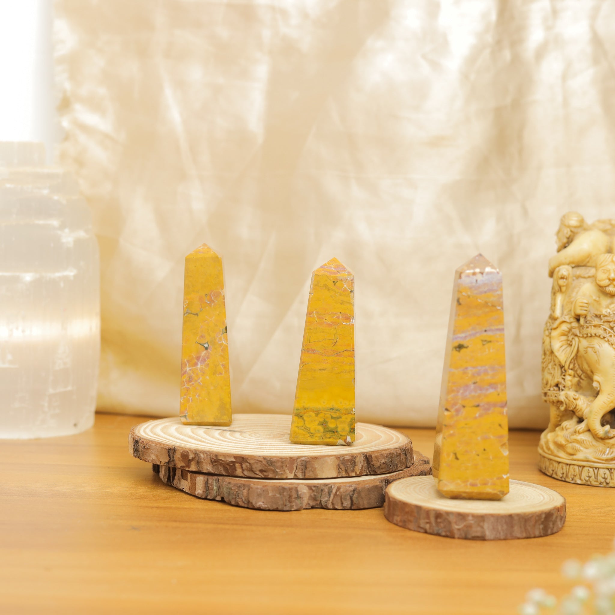 NATURAL OCEAN JASPER  WAND