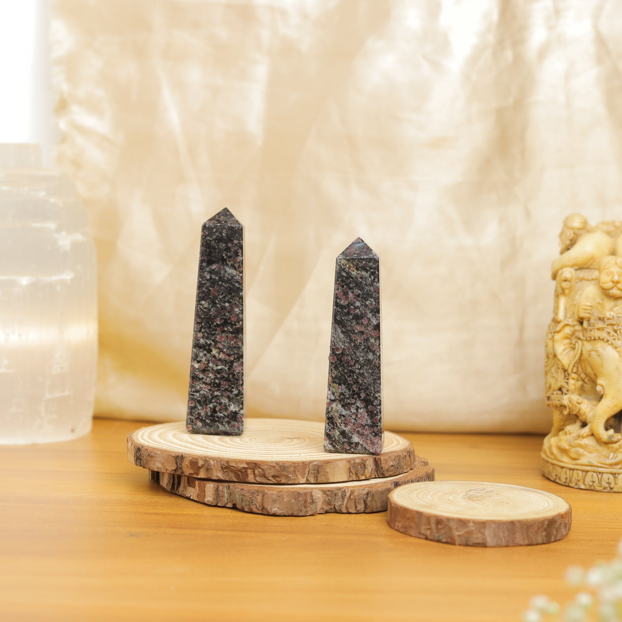 NATURAL  RUBY MATRIX  WAND