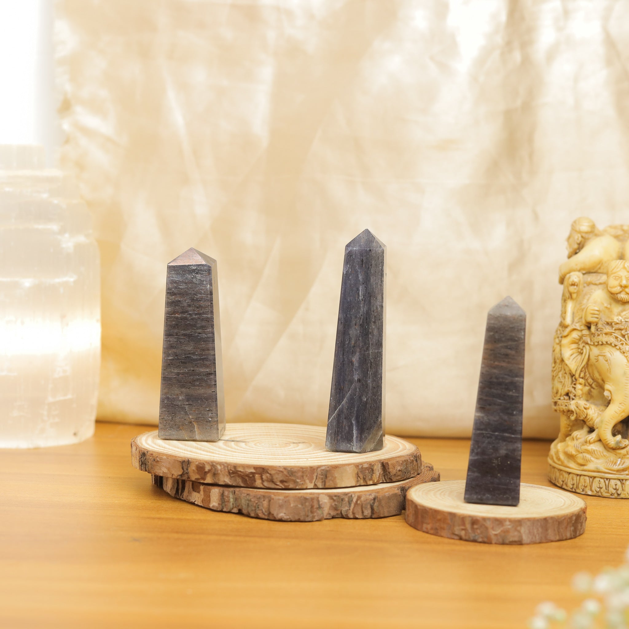 NATURAL BLUE AVENTURINE  WAND