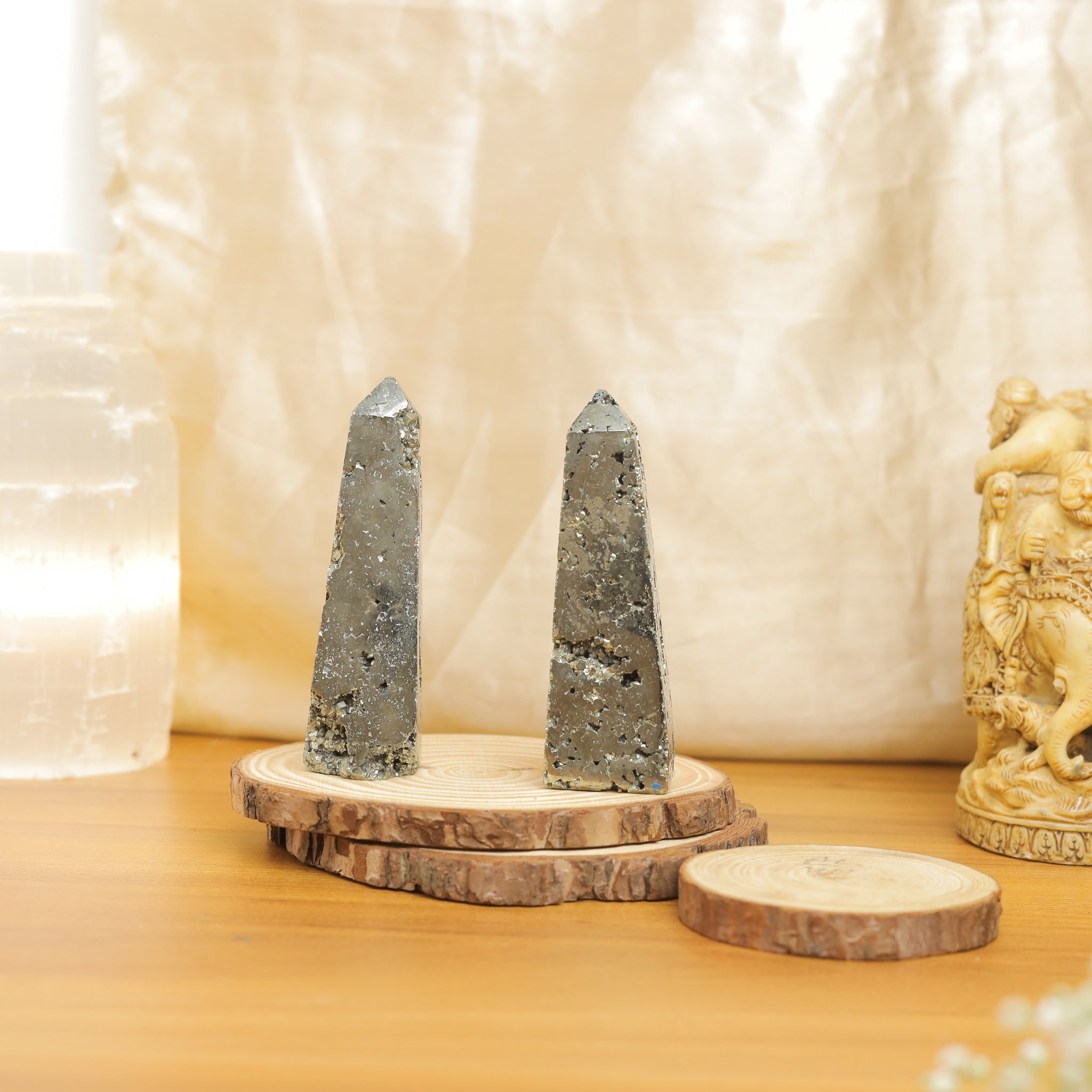 NATURAL PYRITE WAND