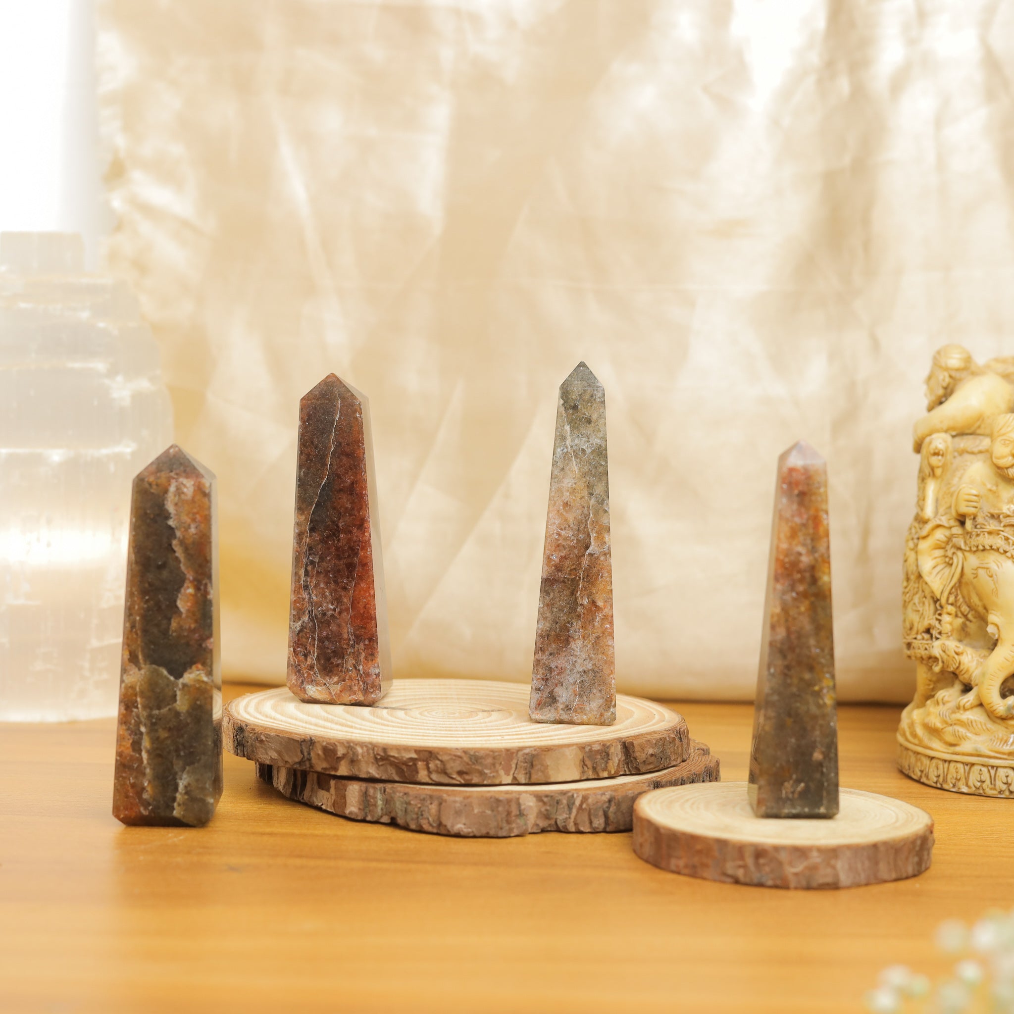 NATURAL RED AVENTURINE  WAND