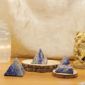 NATURAL SODALITE  PYRAMID