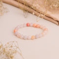 NATURAL PEACH AVENTURINE  BRACELET