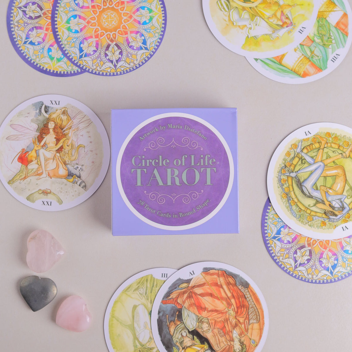 CIRCLE OF LIFE  TAROT CARD