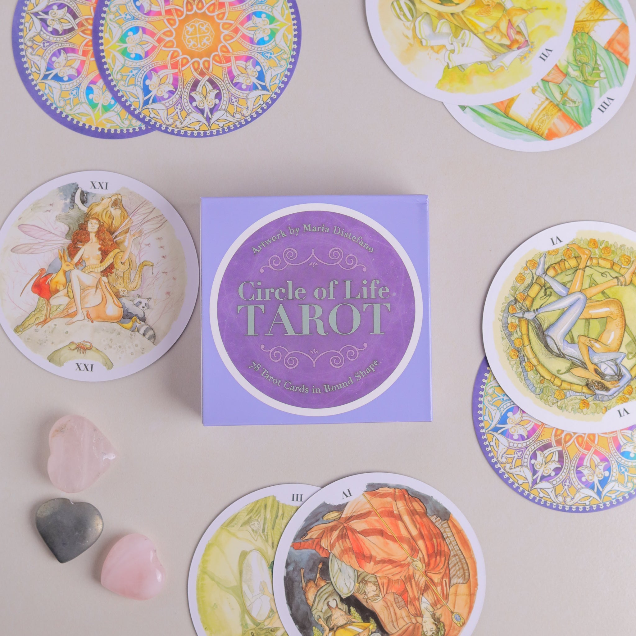 CIRCLE OF LIFE  TAROT CARD