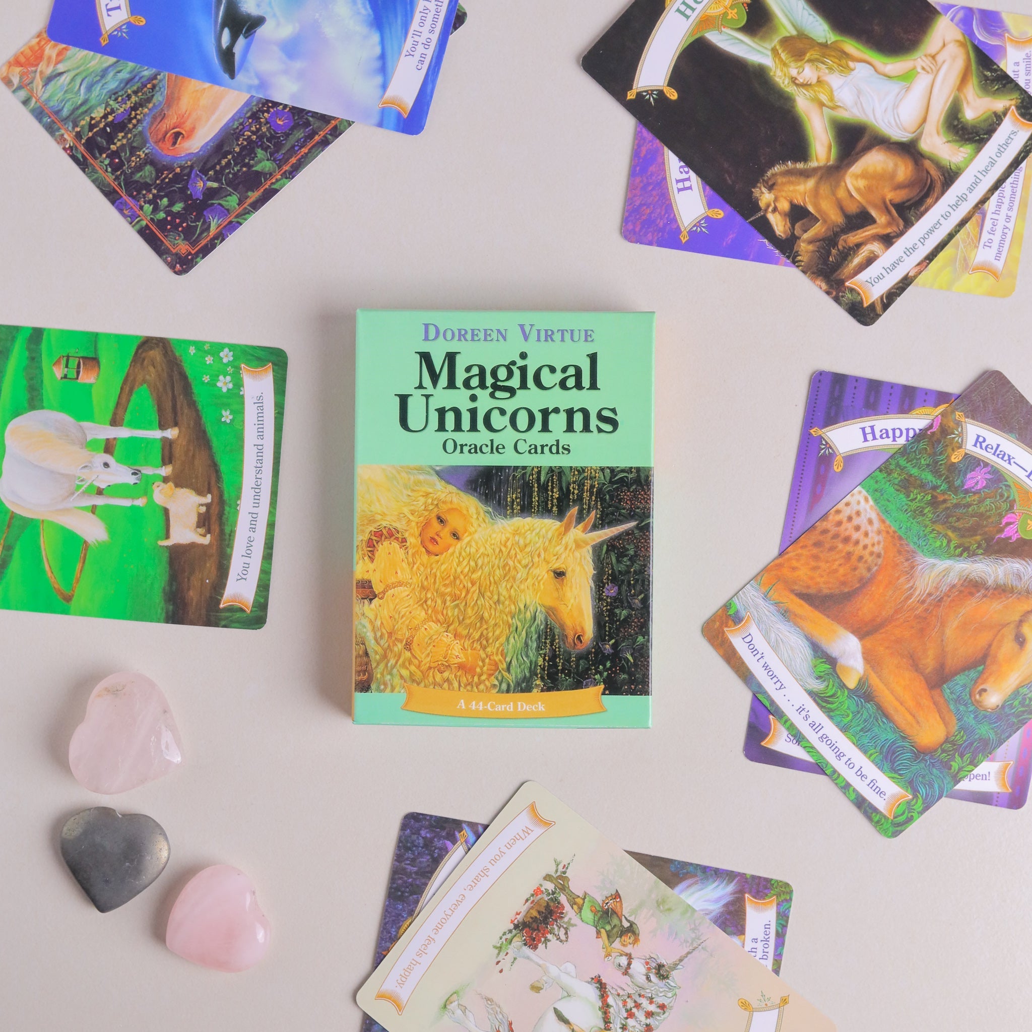 MAGICAL UNICORNS  TAROT CARD
