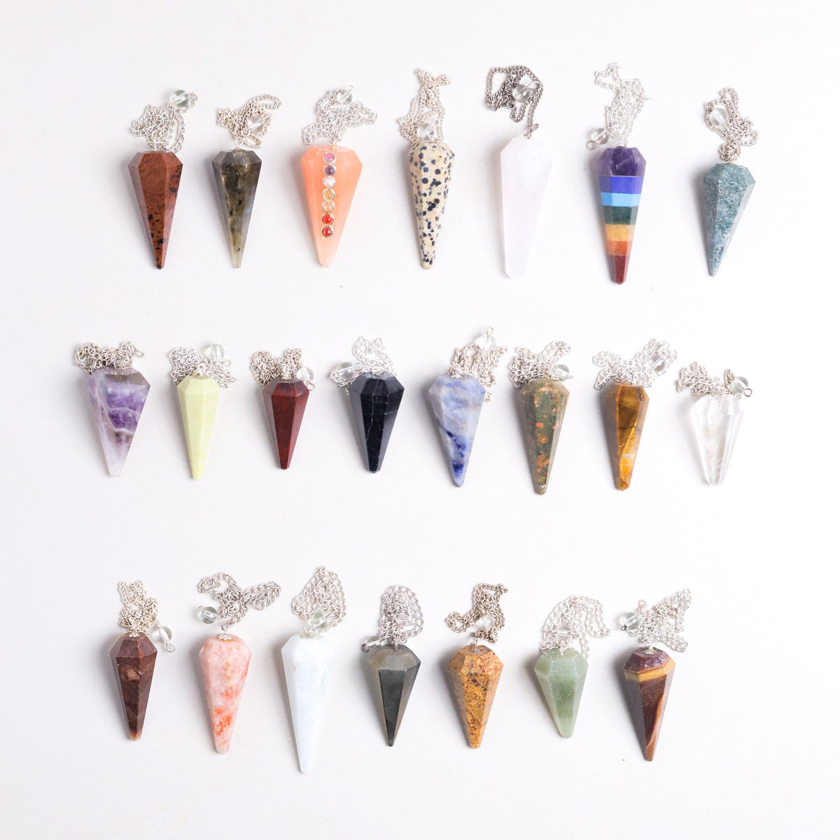 NATURAL CRYSTAL PENDULUM (2)