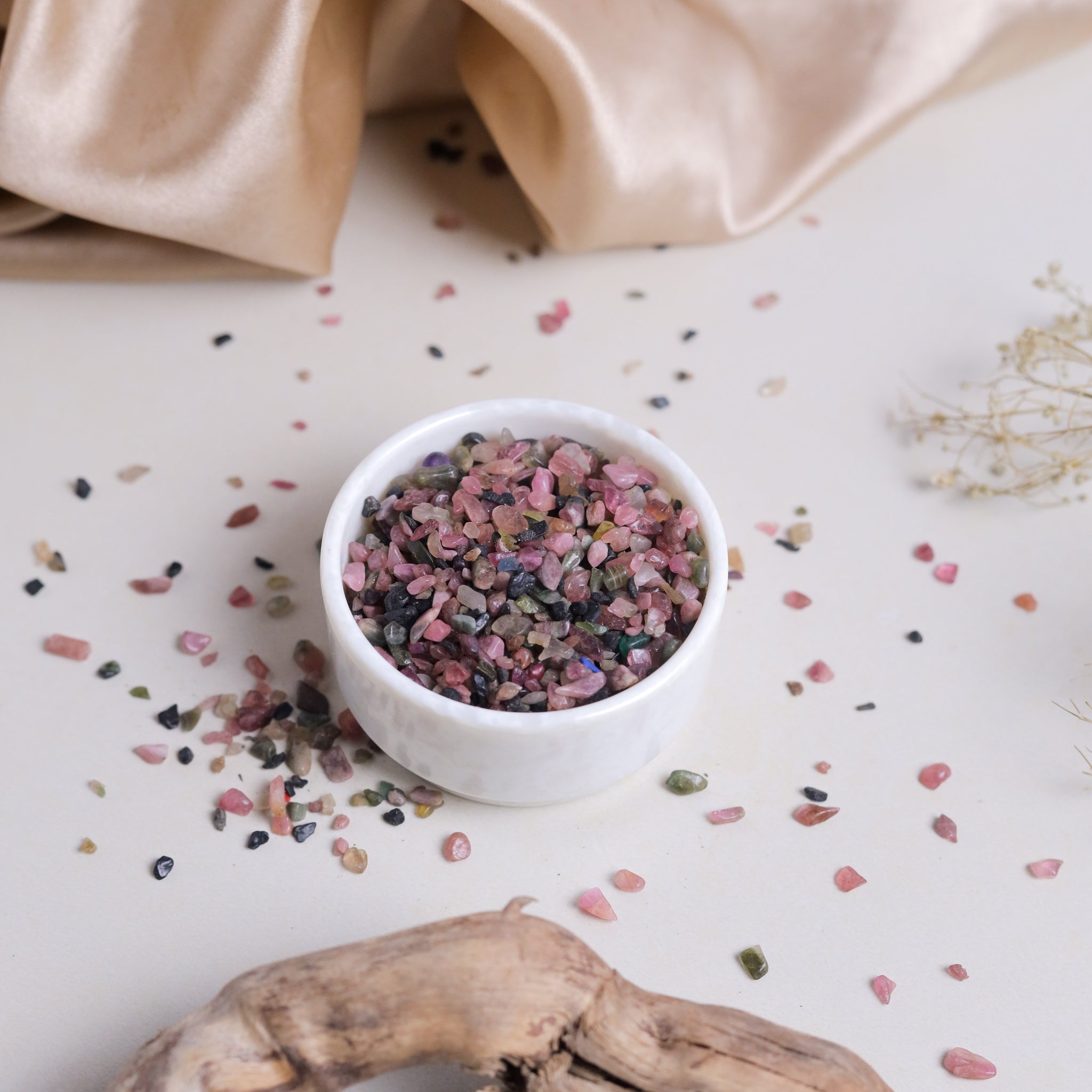 NATURAL PINK TOURMALINE CHIPS