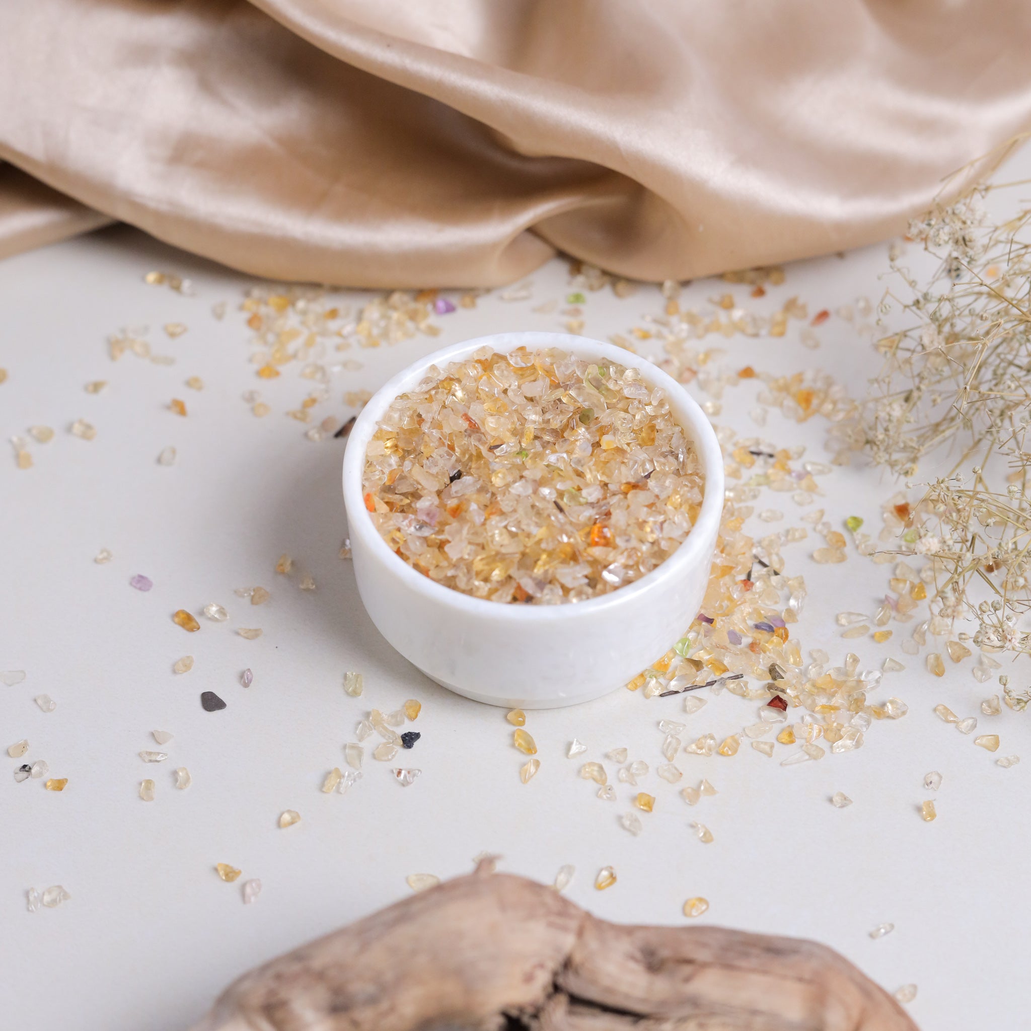 NATURAL CITRINE CHIPS