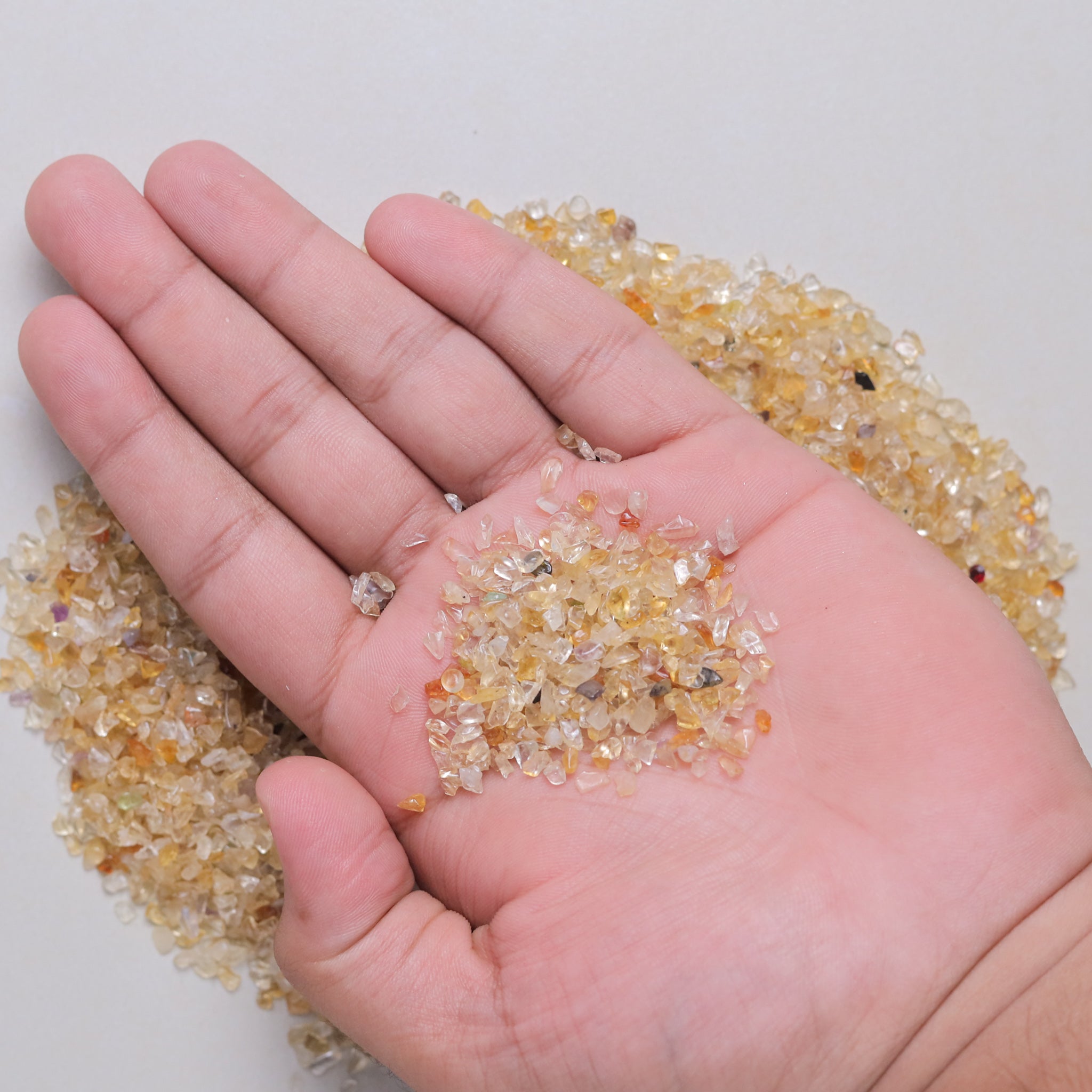 NATURAL CITRINE CHIPS